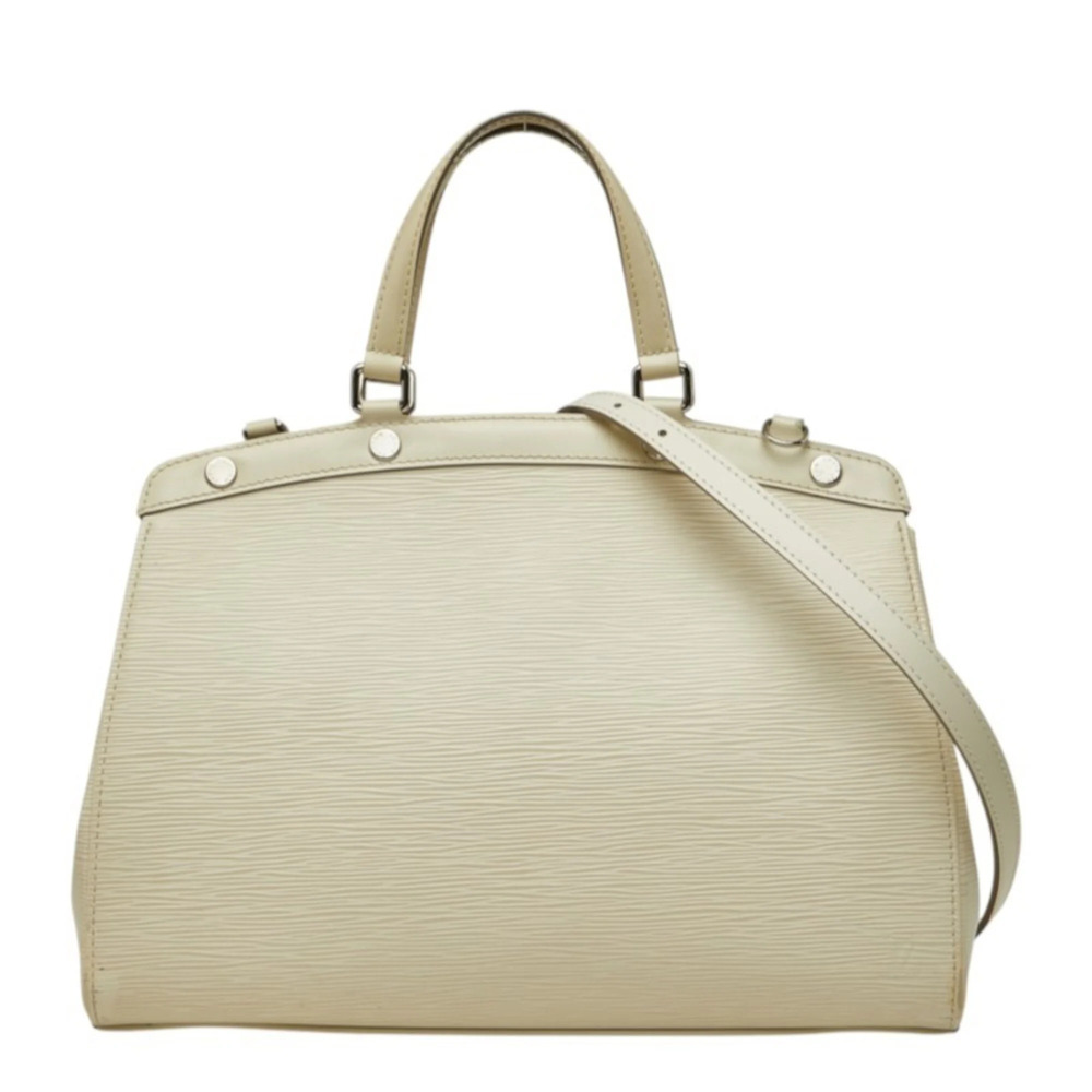 Louis Vuitton Epi Blair MM Handbag Shoulder Bag 2WAY M40330 Ivoire White Leat...